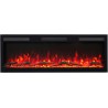 copy of Chimenea electrica Majestic 36 negro pared / empotrable Aflamo